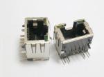 RJ45-8P8C Low Profile 
Jack Right angle with LED 